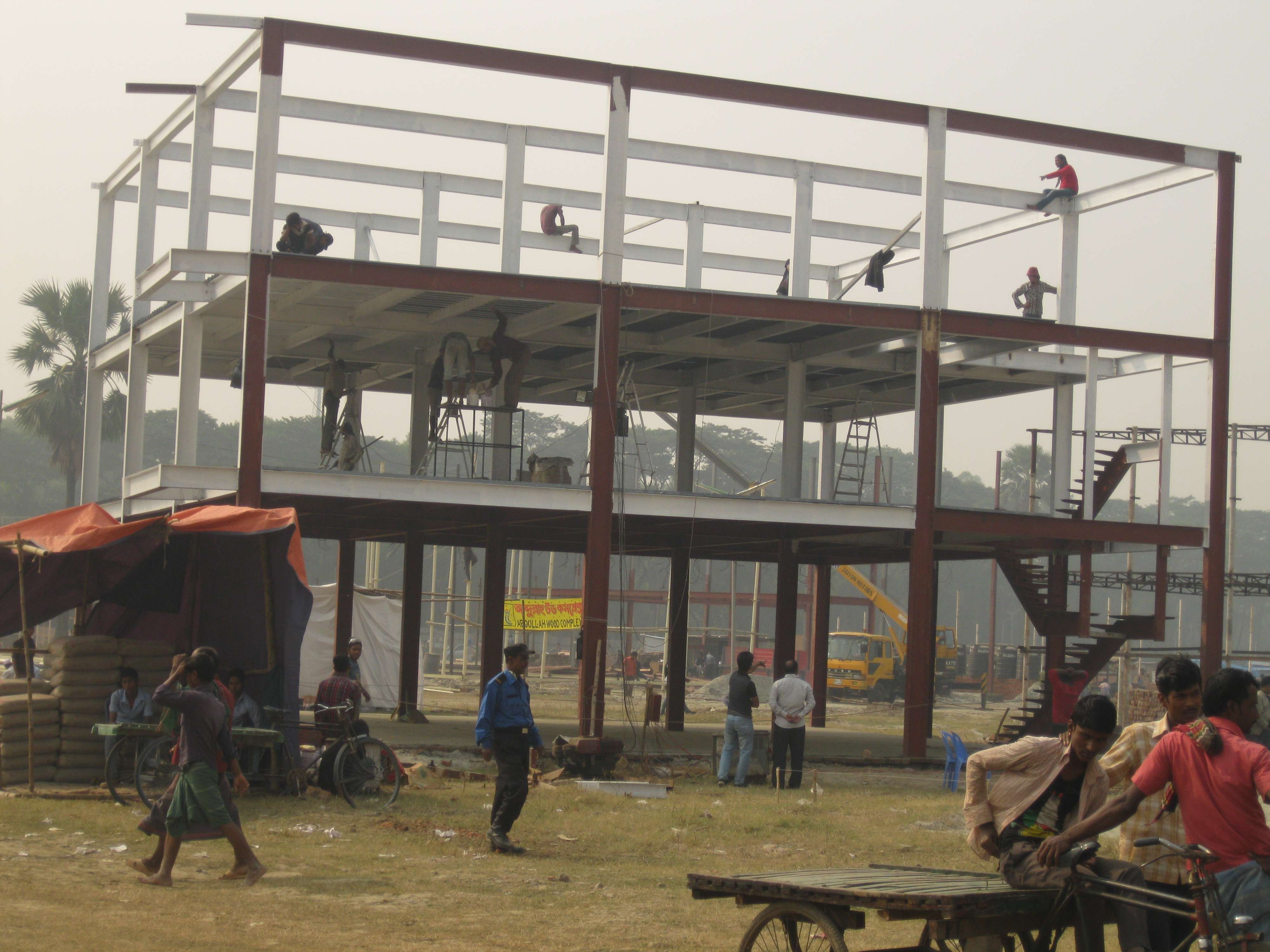 Shameem engineering pavilion trade fair works
