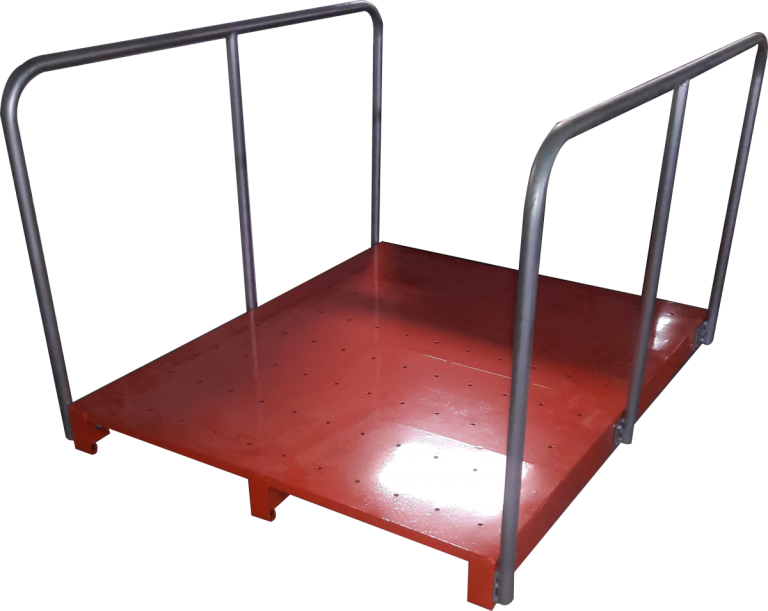 Shameem Engineering - Metal Pallet with Railing